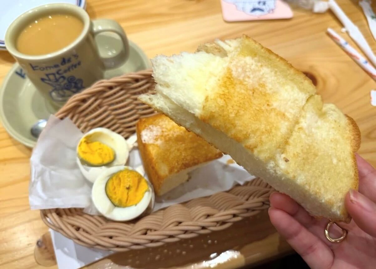 豆乳なのに、まるでバター！？「選べるモーニング」でおすすめ