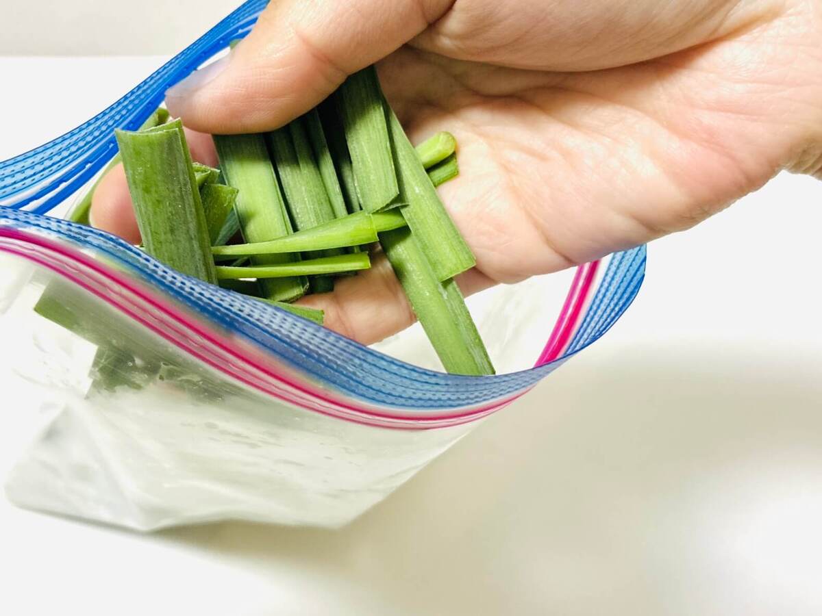 ニラの風味と食感を長持ちさせる保存方法