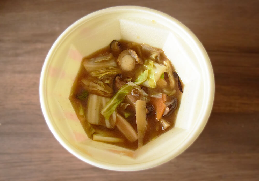 餃子の王将「海鮮あんかけ焼そば」