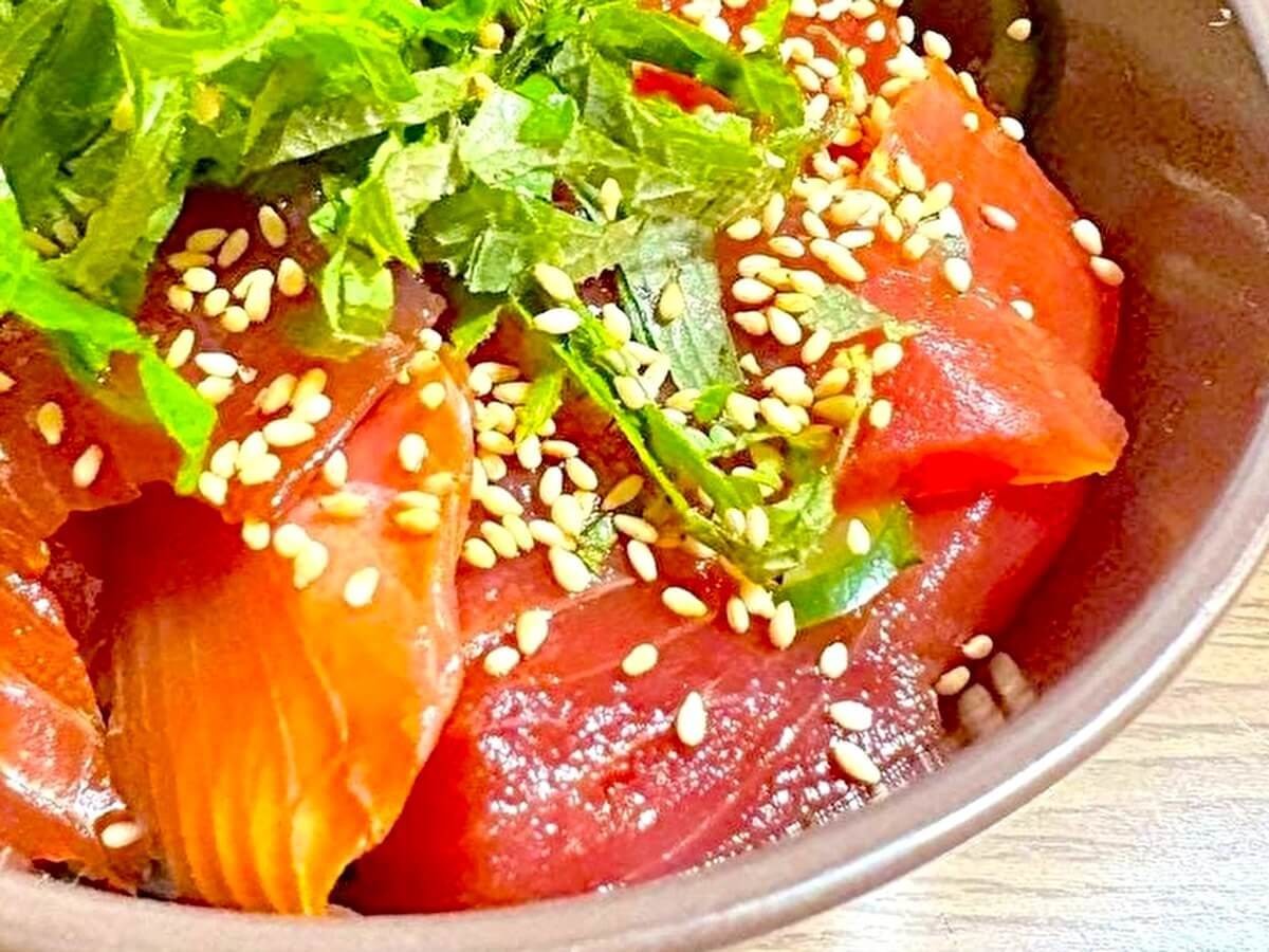 マグロの漬け丼
