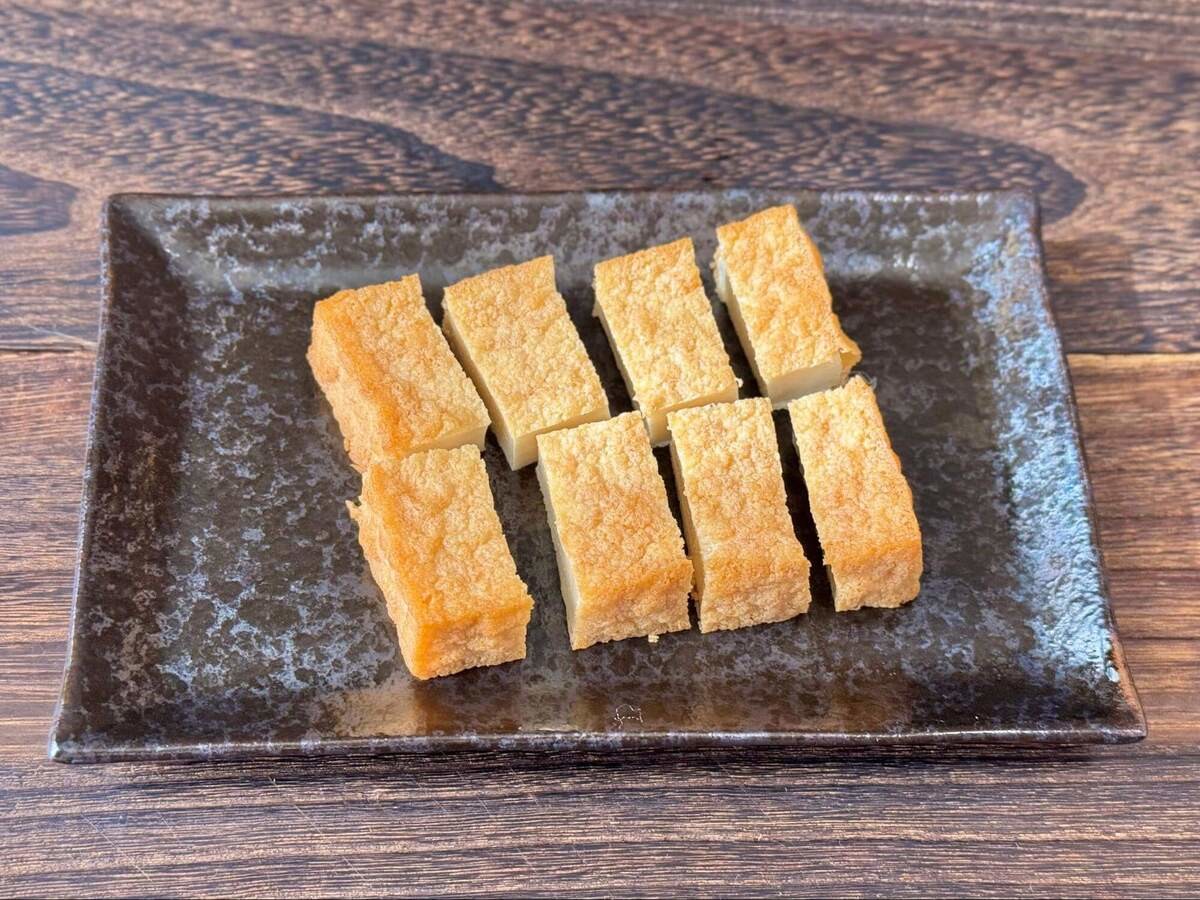 「厚揚げ焼きのみぞれがけ」