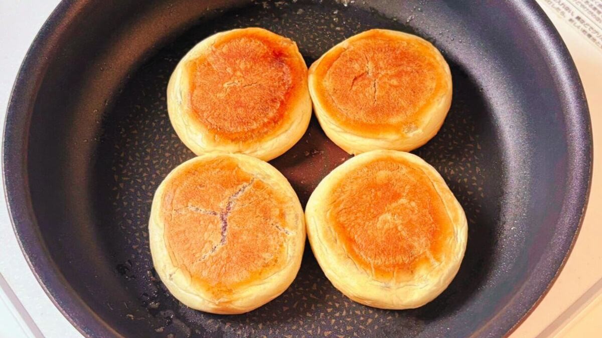 「薄皮つぶあんぱんのおやき風」