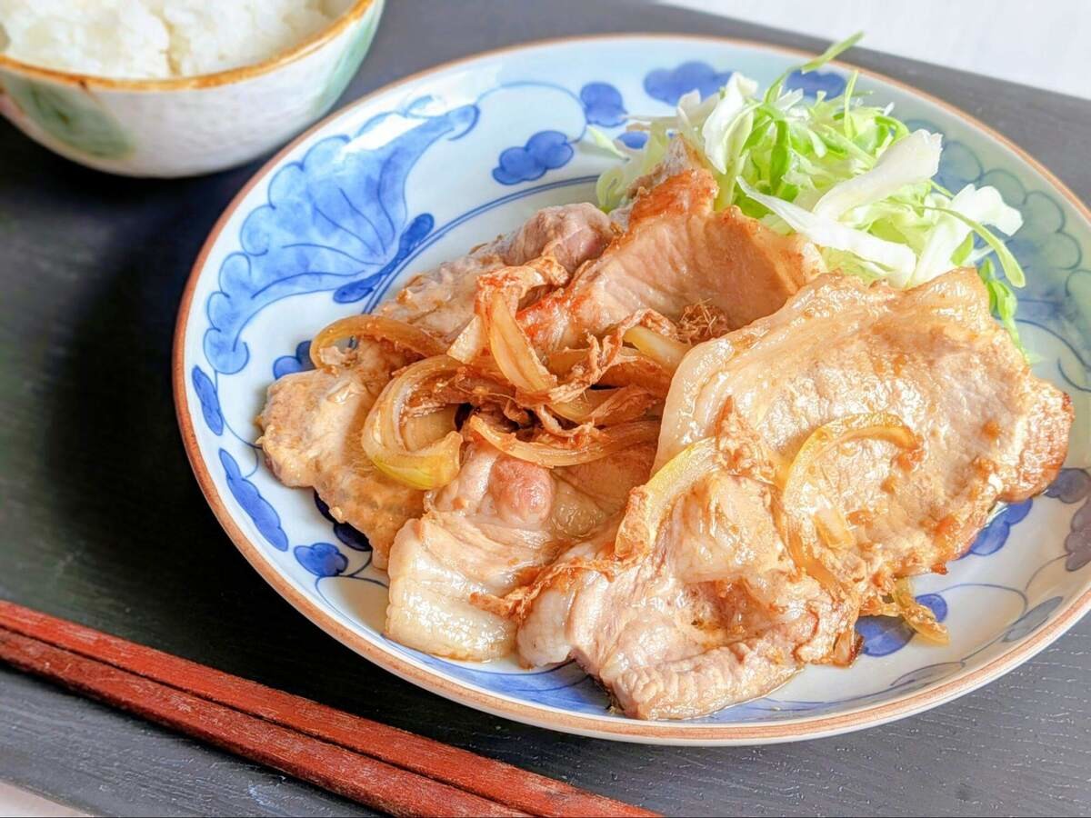菱田アキラさん「豚肉生姜焼き」のレシピ