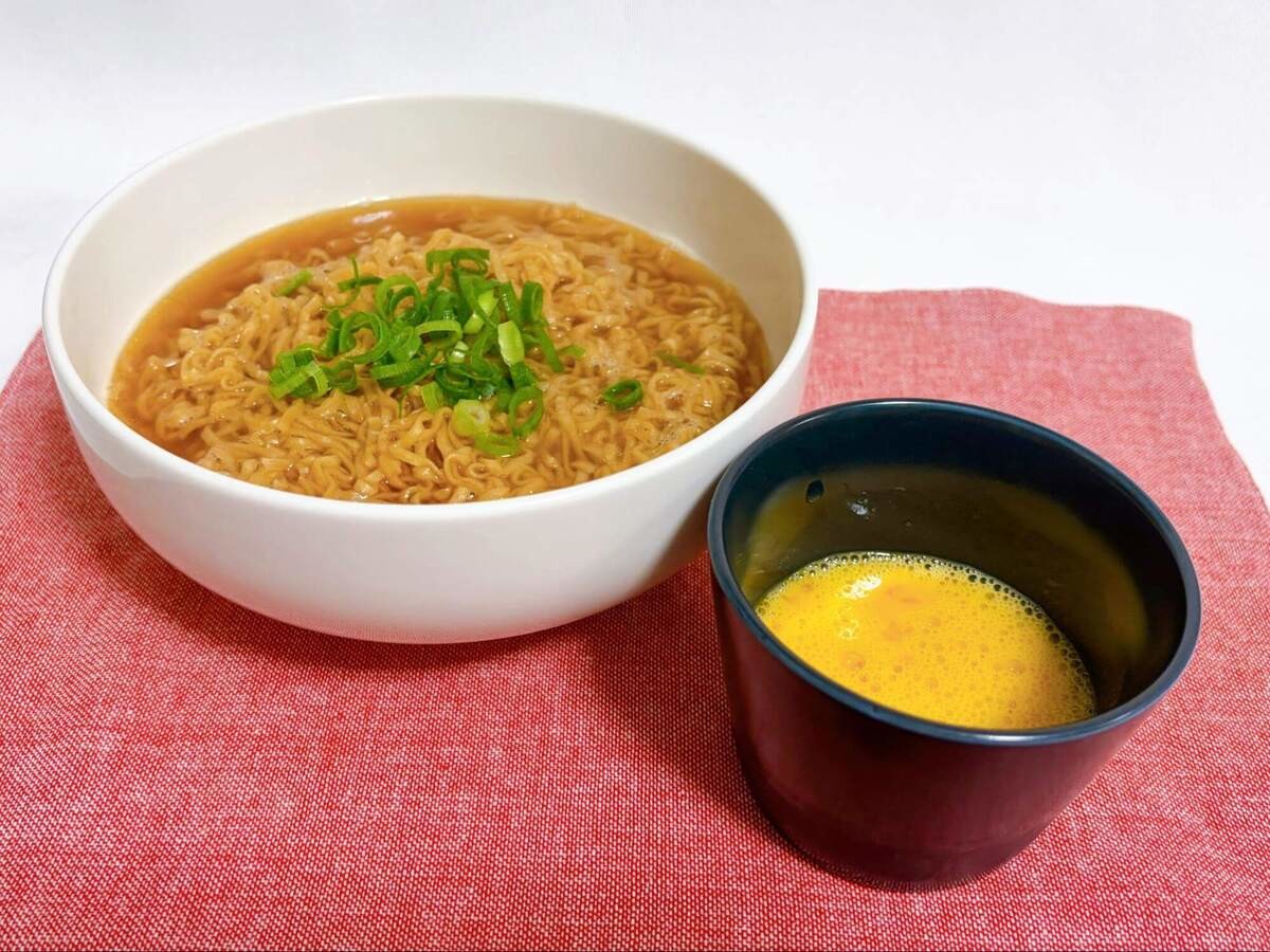 卵つけ麺風
