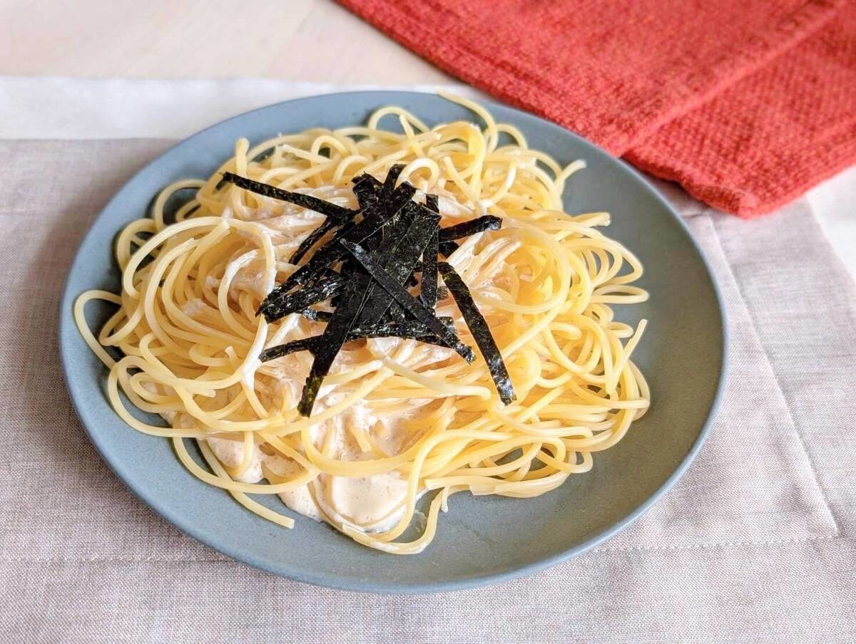 休日おうち外食さん「たらこソースシシリー風」のレシピ