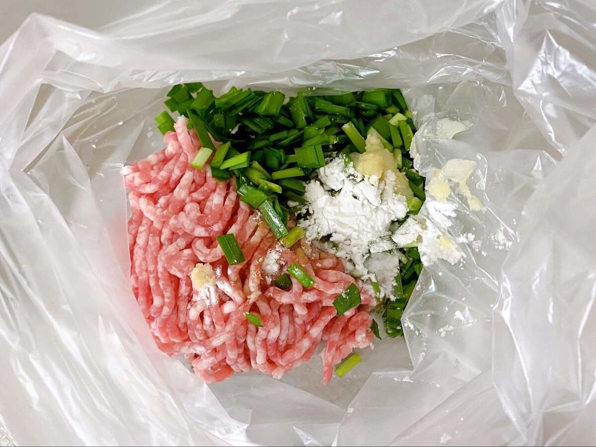 ミツカン公式「包まない!ちくわ餃子」のレシピ