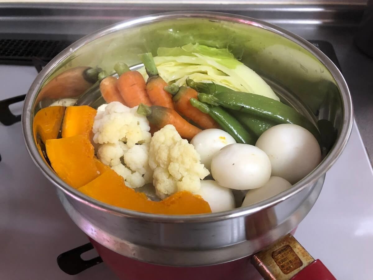 ニトリのステンレス製セイロ