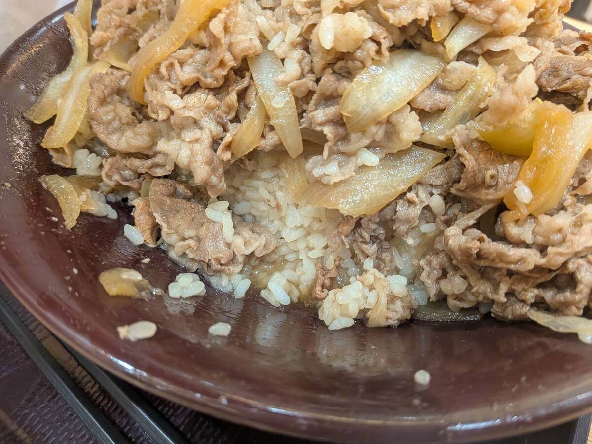 その存在を知らない店員さんも！？「キング牛丼」