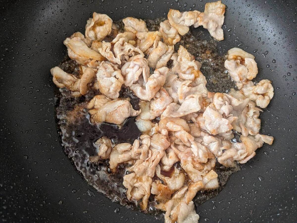 照りマヨ豚肉チーズ焼き