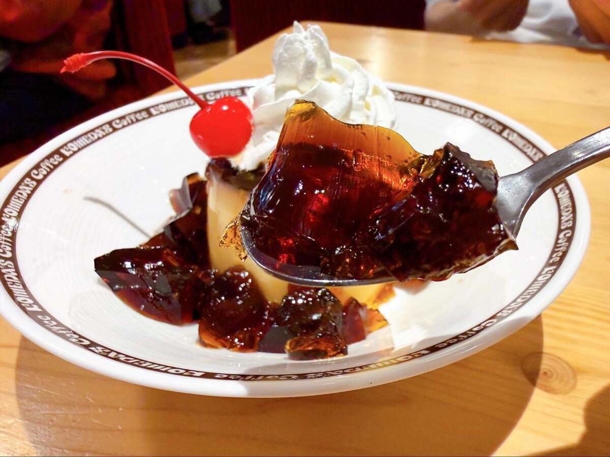 思わず頼みたくなる！古き良き喫茶店風プリン