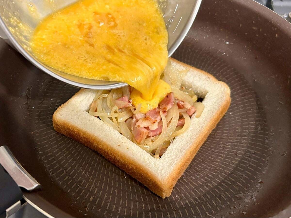 カルボナーラトースト