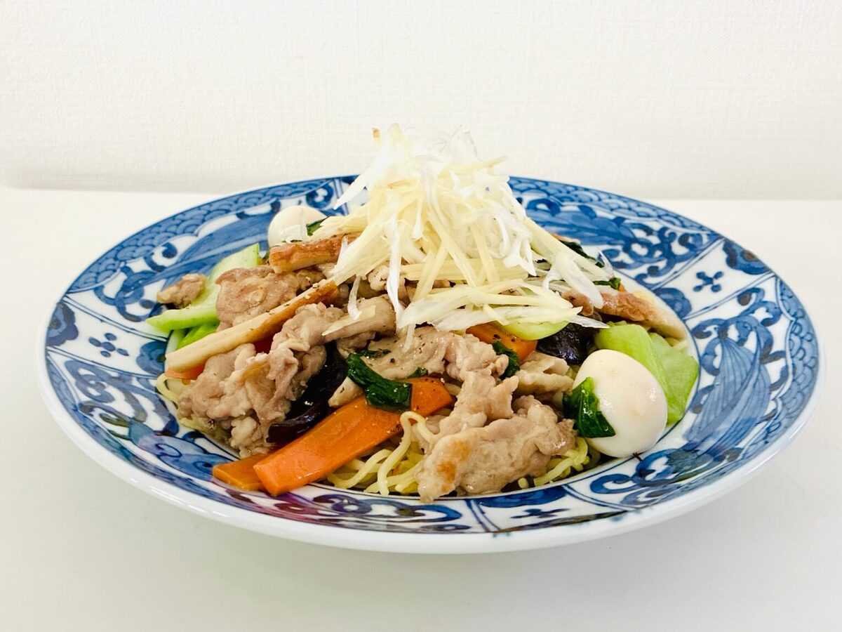 八宝菜あんかけ焼きそば