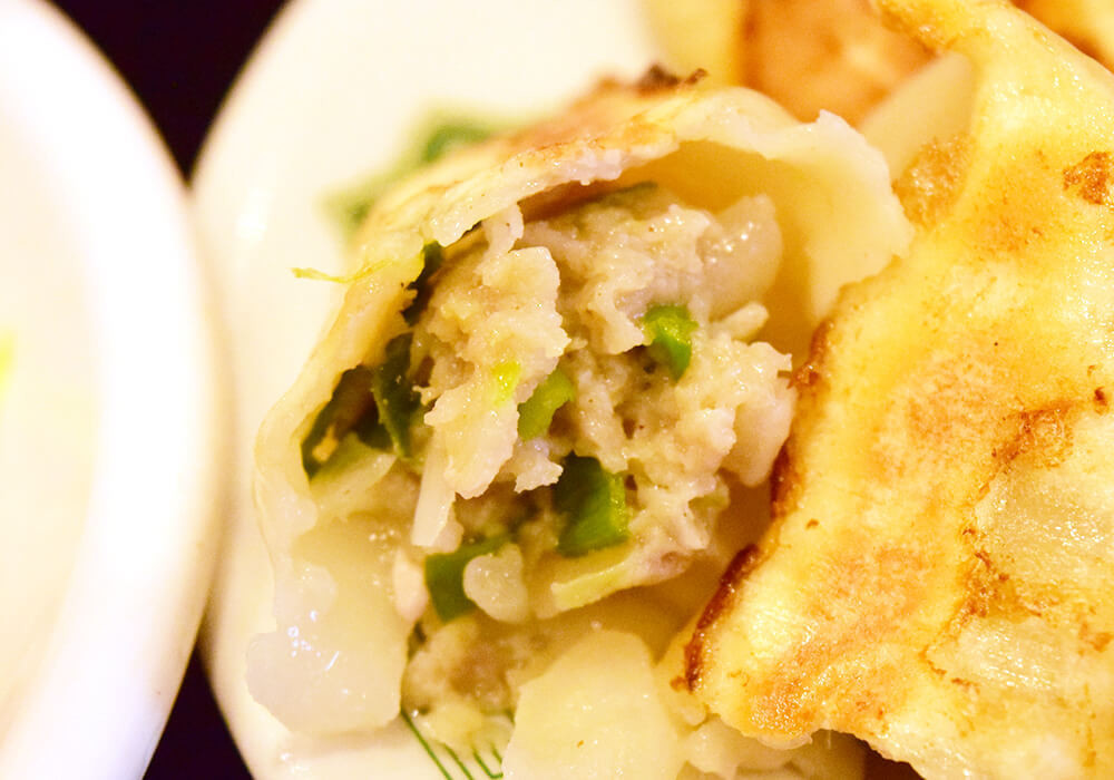 日高屋「W餃子定食（唐揚げ2個）」