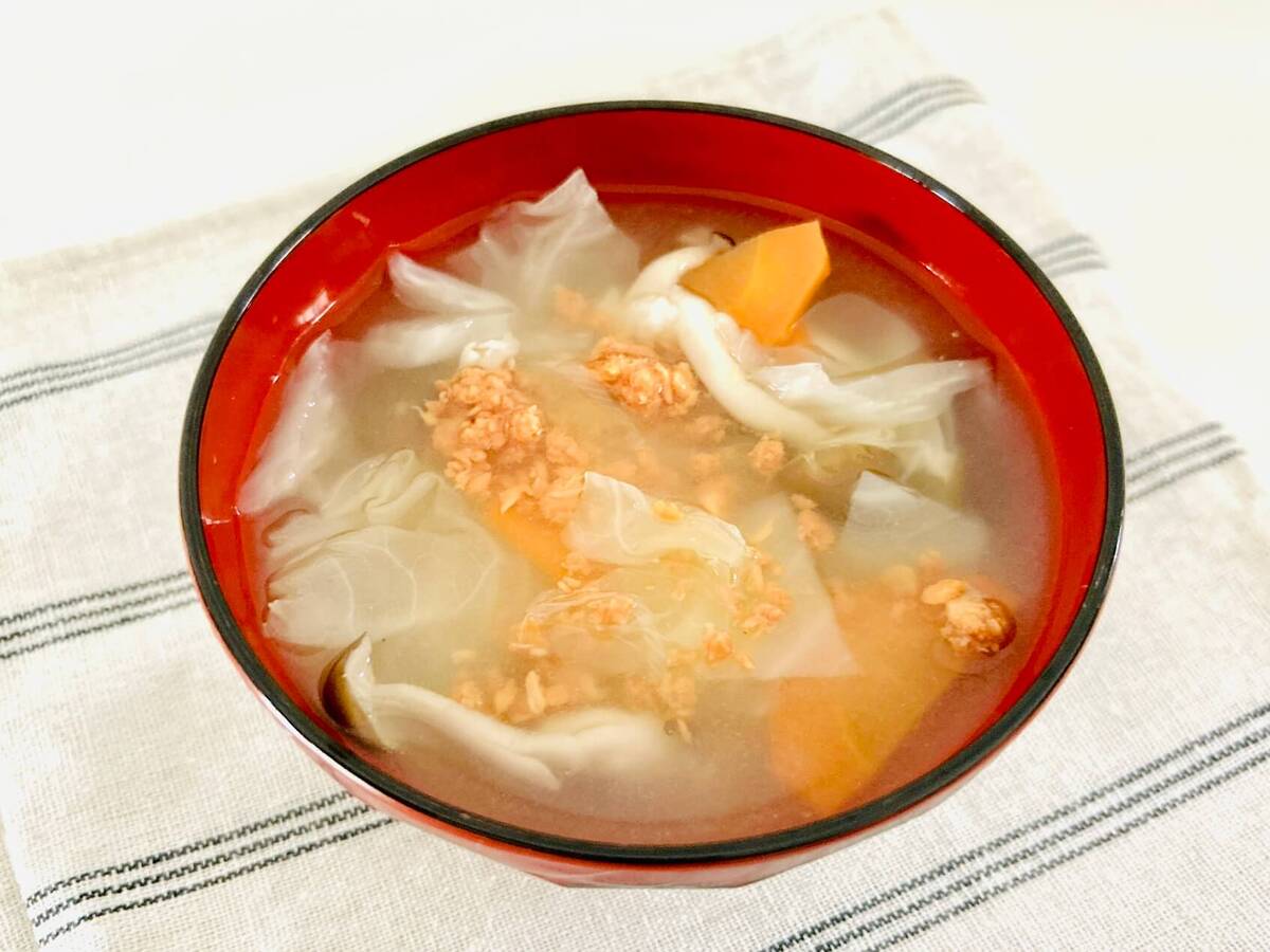 いつもの味噌汁にちょい足し