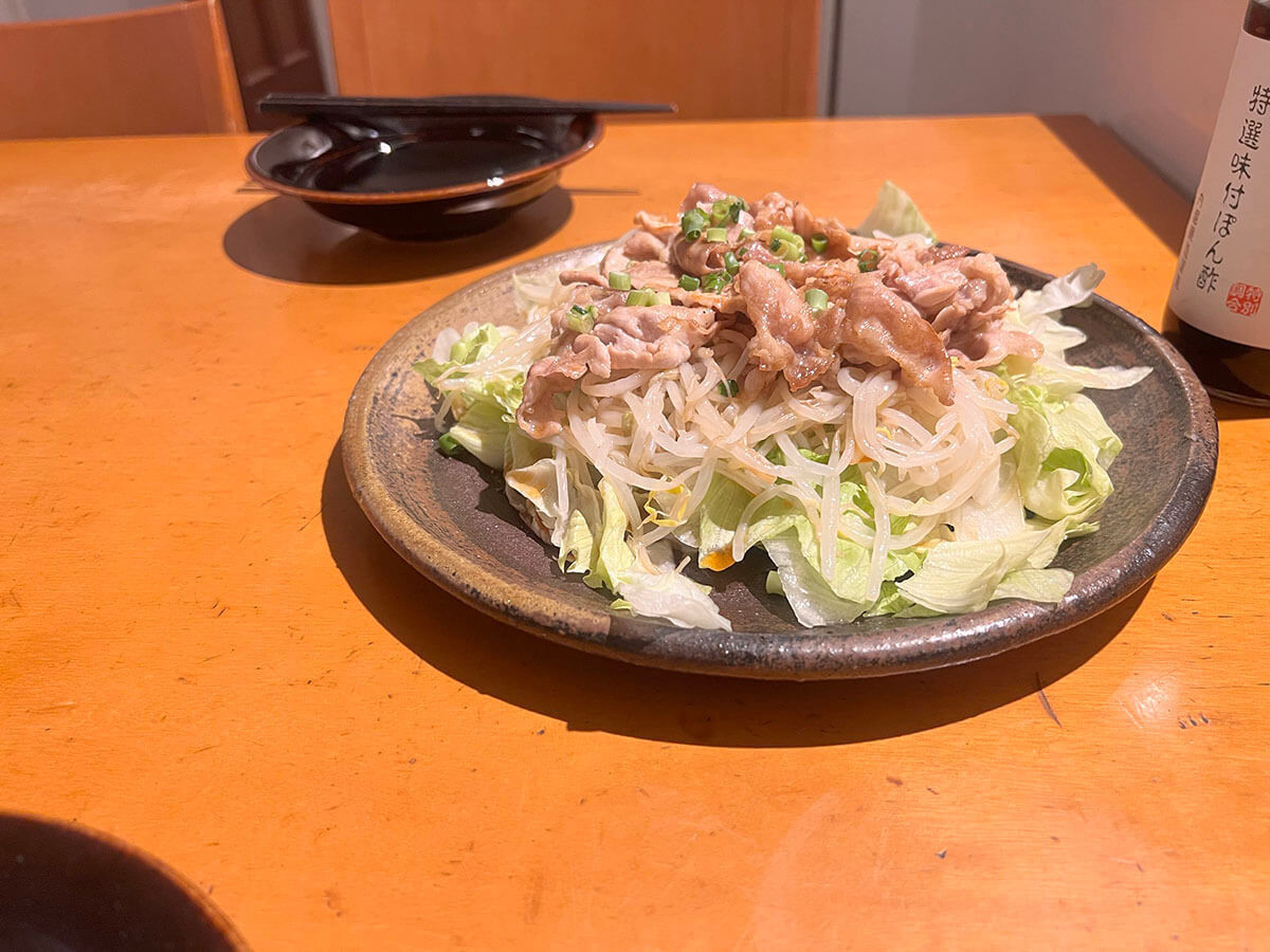 木村拓哉さん「焼きしゃぶサラダ」のレシピ