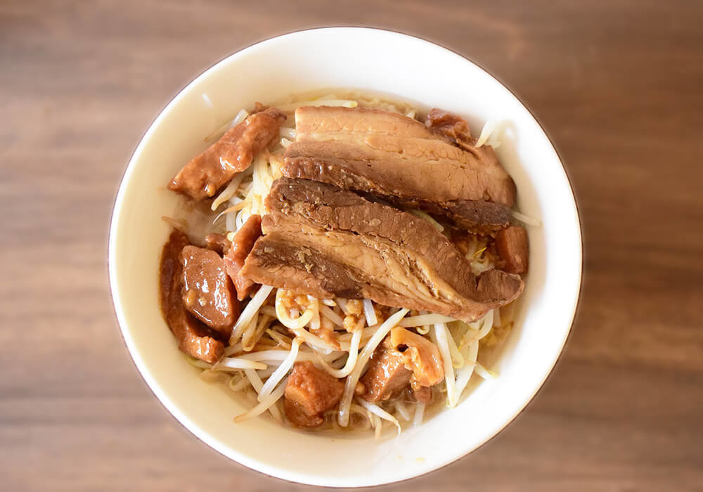 ガッツリ系ラーメン作り