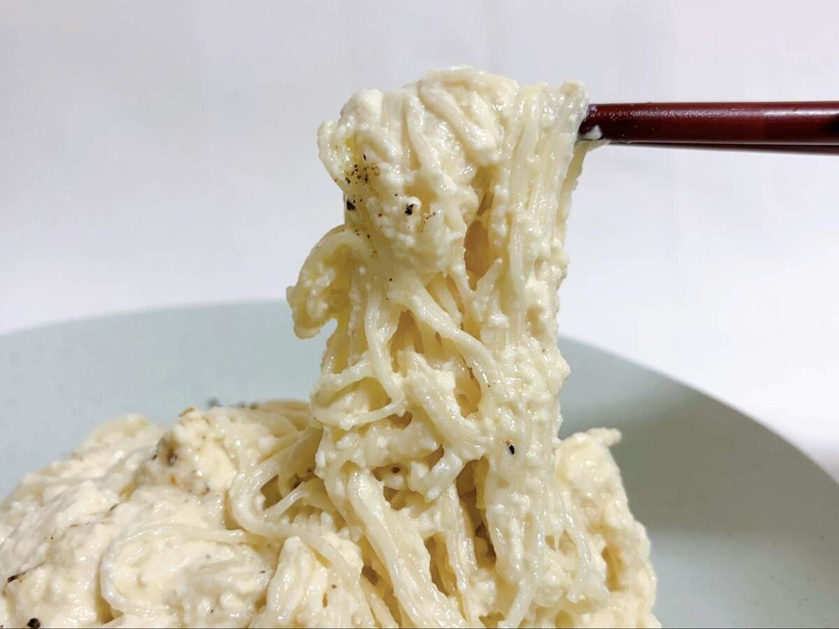 なめらか豆腐のシンプルそうめん