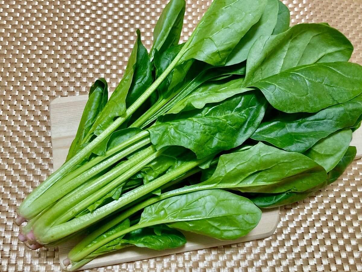 ほうれん草の切り方
