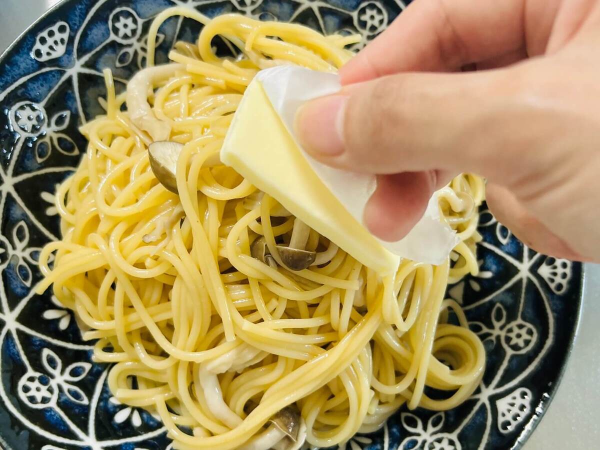 ミツカン公式「きのこのレンチンパスタ」のレシピ
