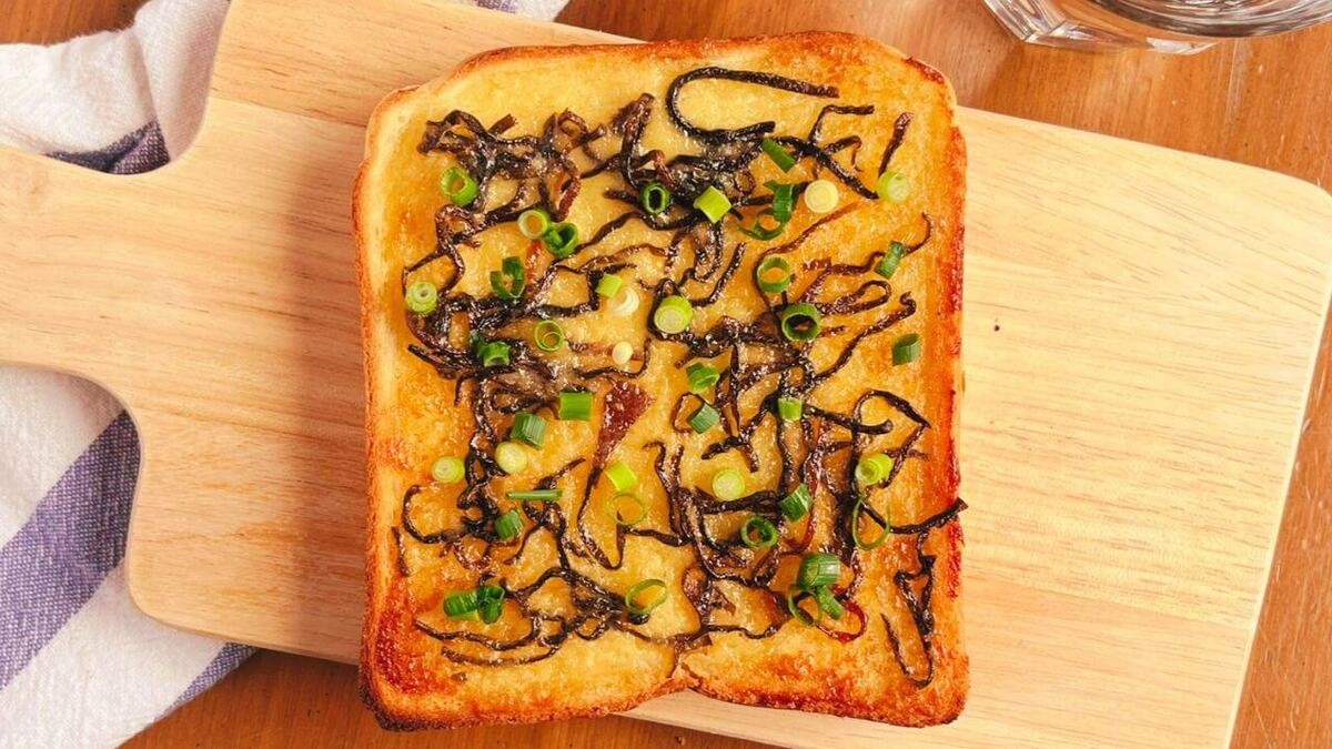 マヨ塩昆布トースト