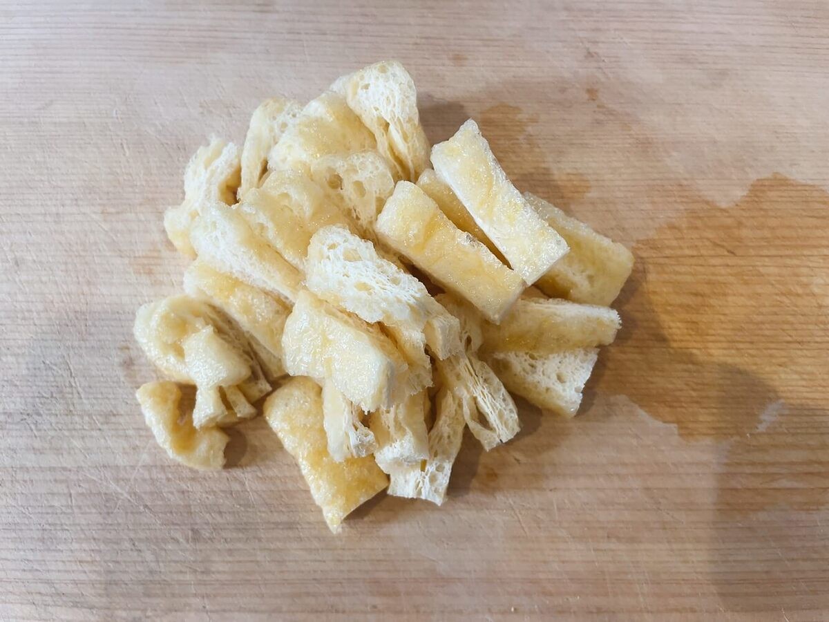 にんじん+油揚げの炊き込みごはん