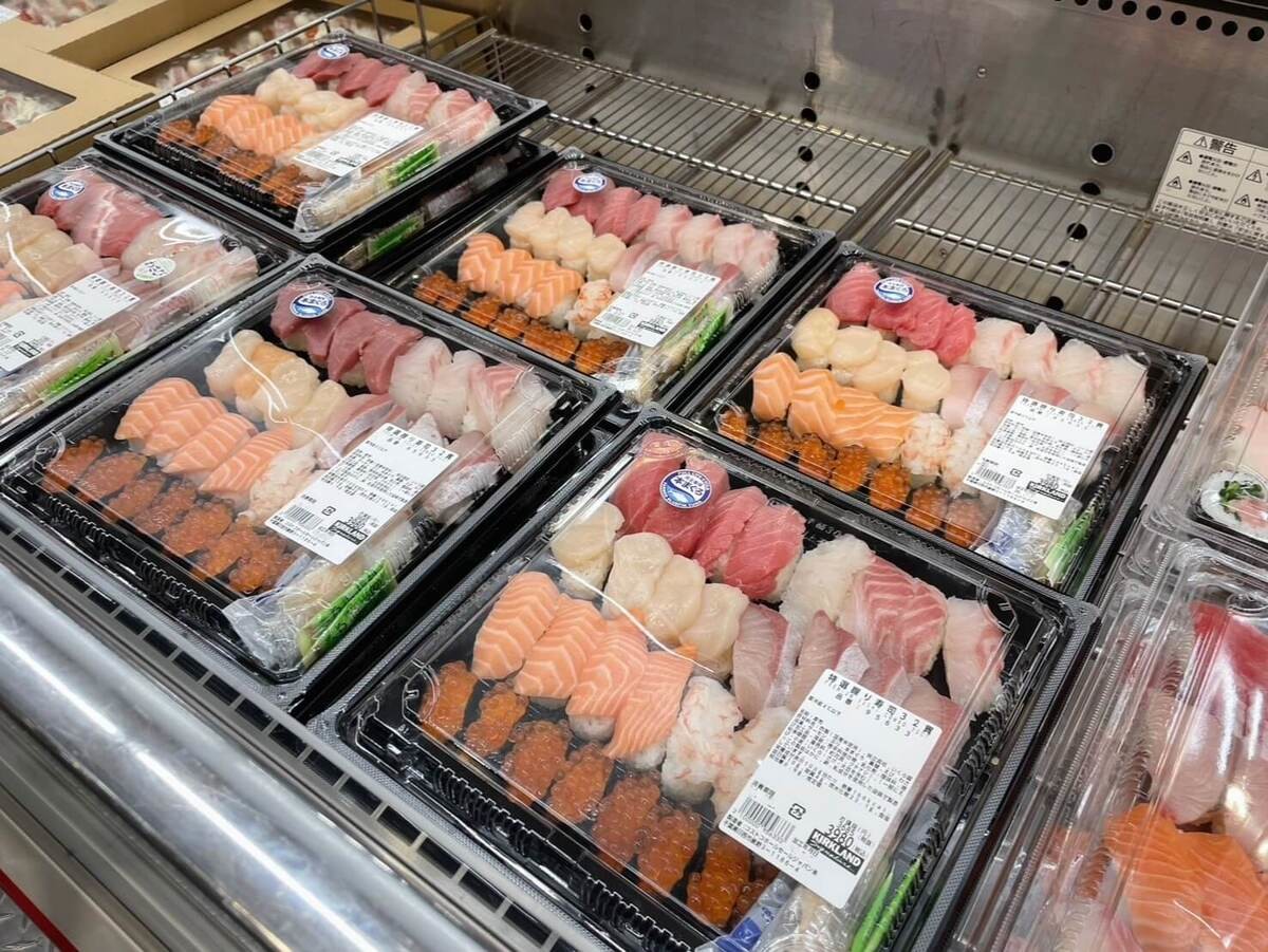 コストコ各倉庫店で製造されるこだわりのお寿司