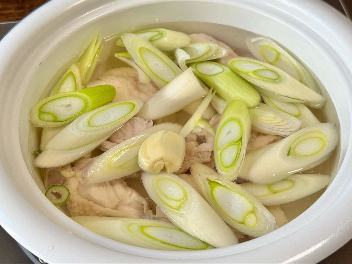 笠原将弘さん「鶏豆腐鍋」