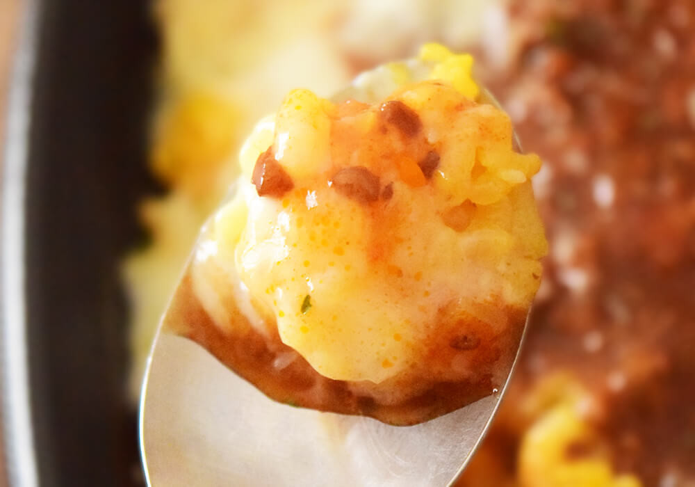 イオン「肉と野菜の旨味ミートソース！ミラノ風ドリア増量」