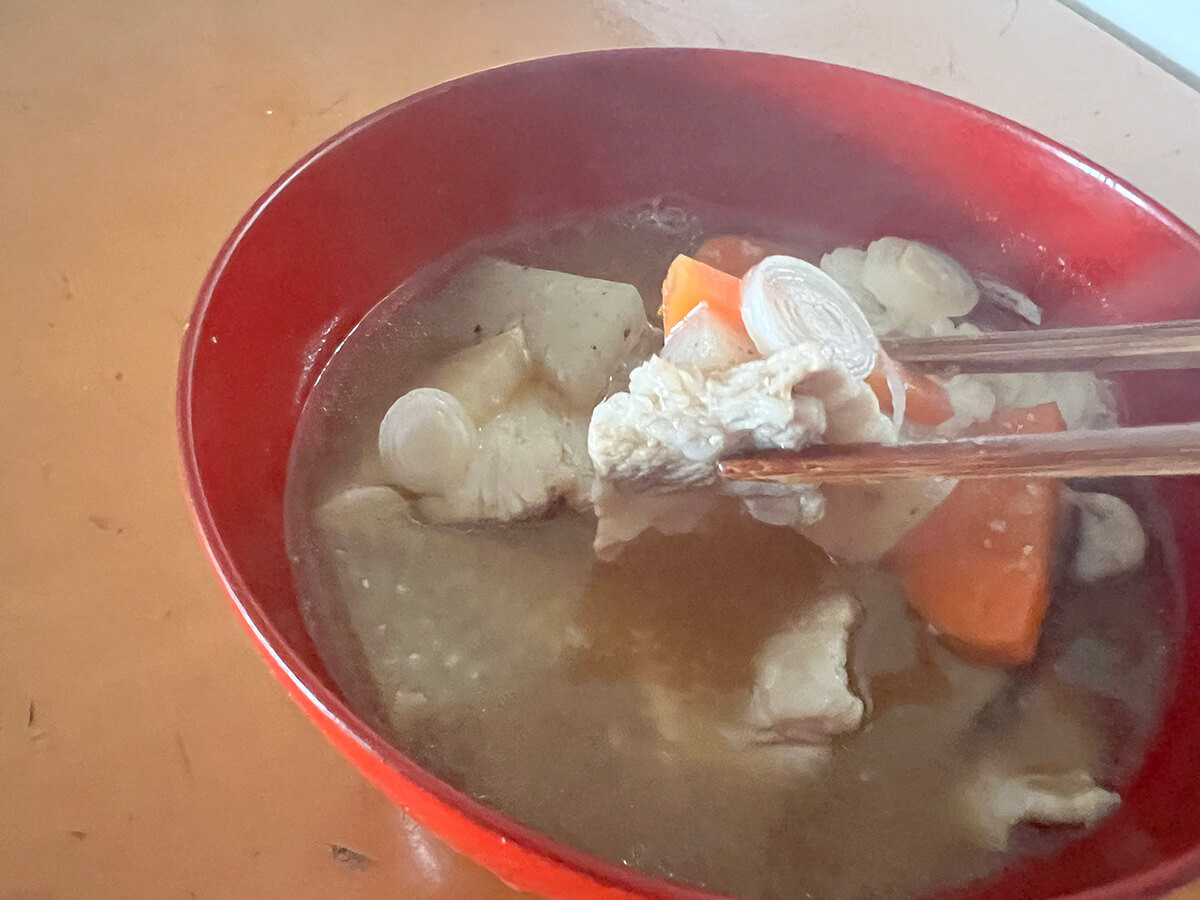 笠原将弘さん「豚汁」のレシピ