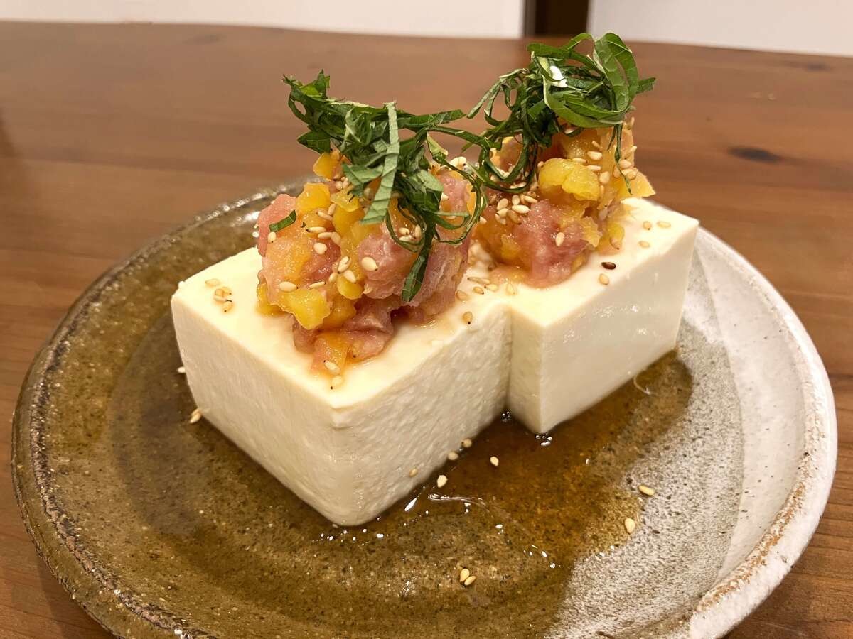 アサヒコ「とろたく冷奴」