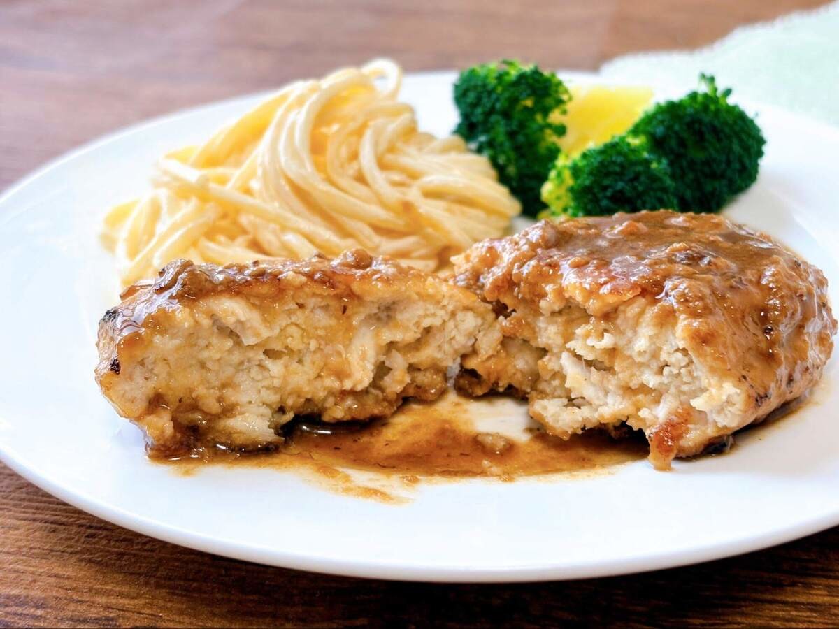 笠原将弘さん「チキンハンバーグ」