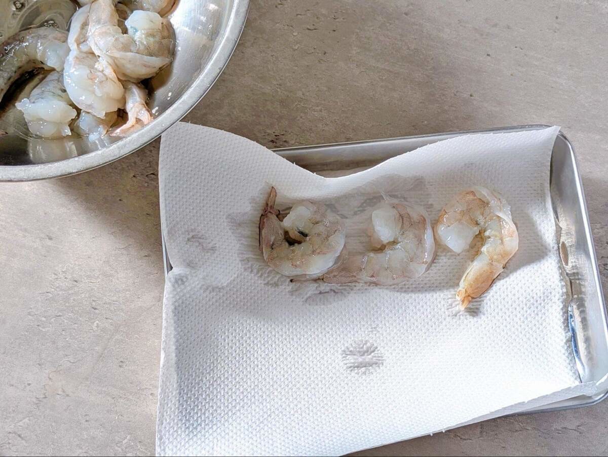 至高のぷりぷりエビチャーハン!!