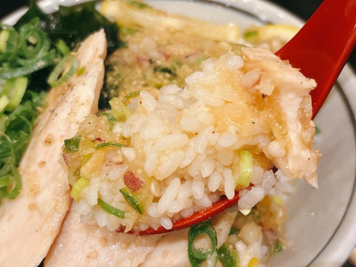 丸亀製麺「ねばとろ鶏ぶっかけ」