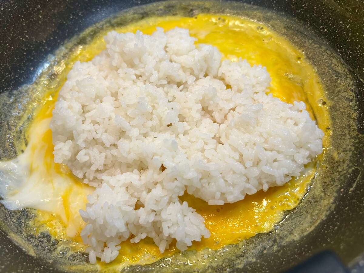甘辛豆腐玉子丼