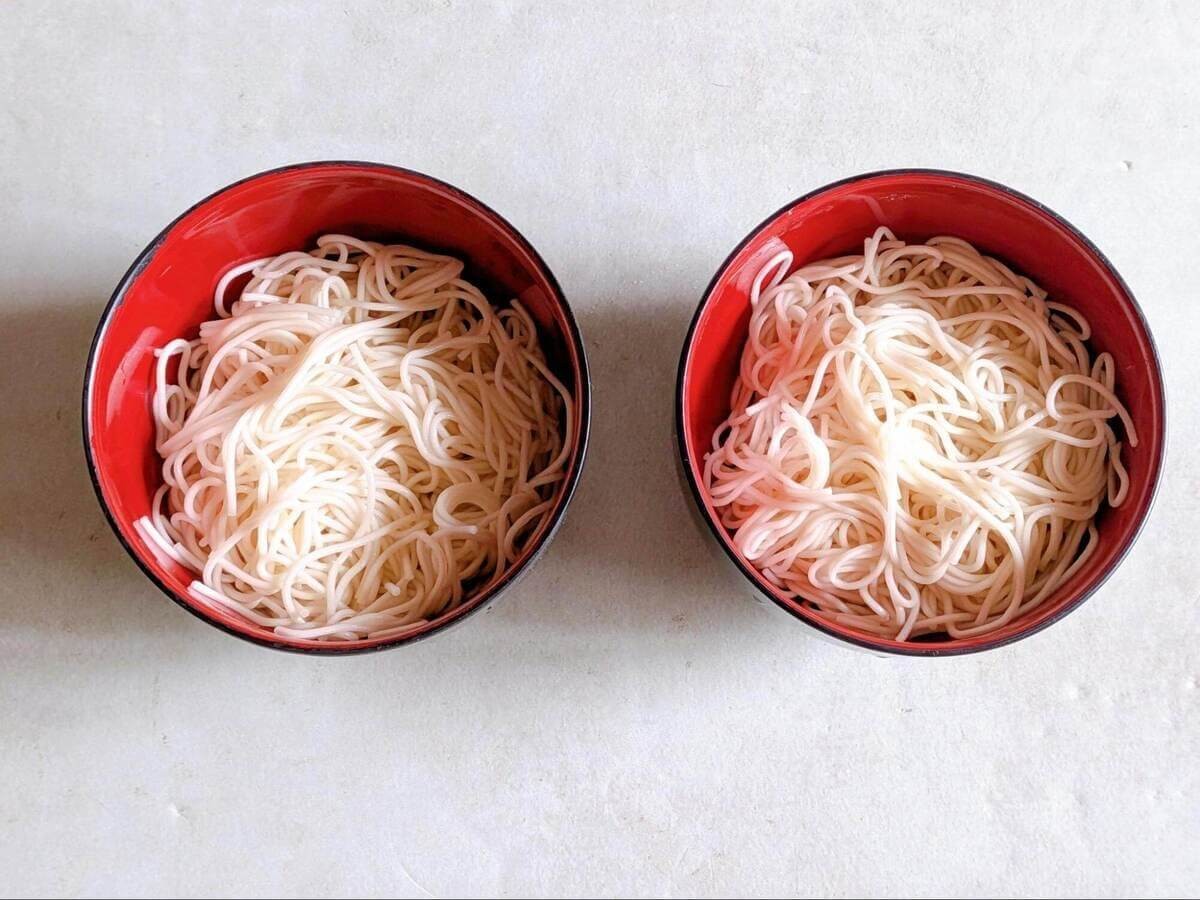 【そうめんの美味しい食べ方】のコツ
