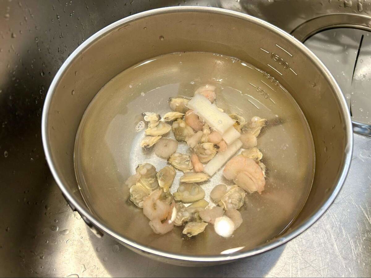 レモン香る海鮮あえ麺