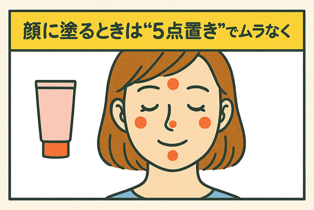 ユースキン製薬おすすめ「正しい日焼け止めの塗り方」