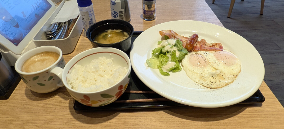 デニーズの人気朝食「セレクトモーニング」