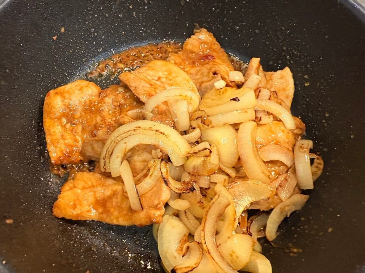 豚バラの中華風焼肉