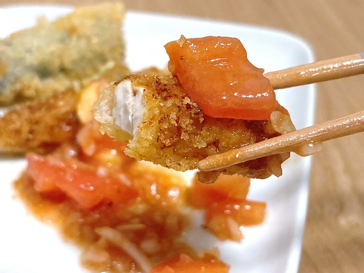 舘野鏡子さん「めかじきのスティックフライ」
