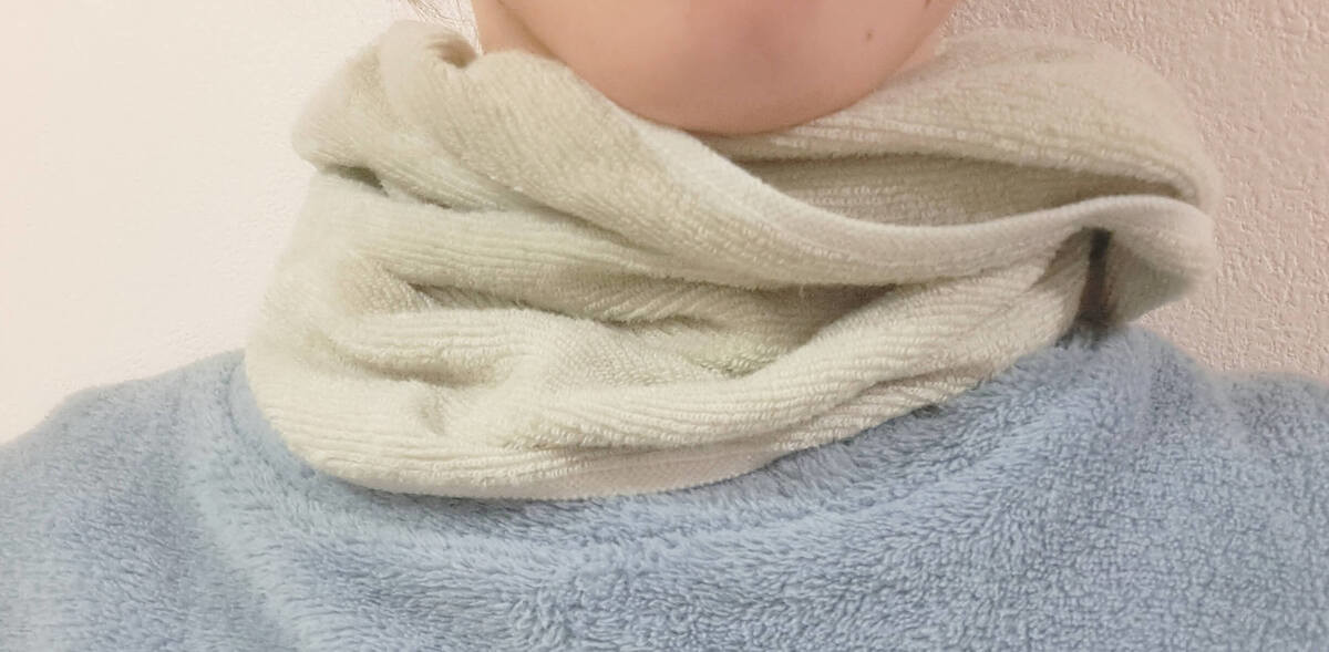 無印良品「のびのびターバンタオル」