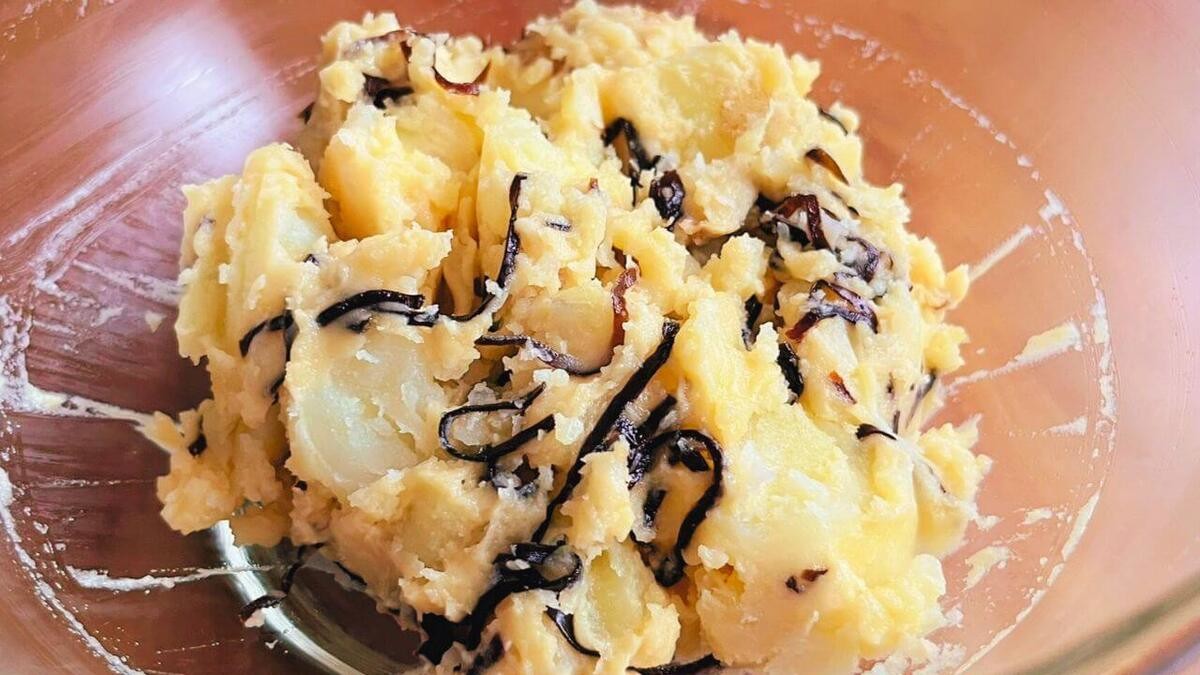 「塩昆布ポテサラ」のレシピ