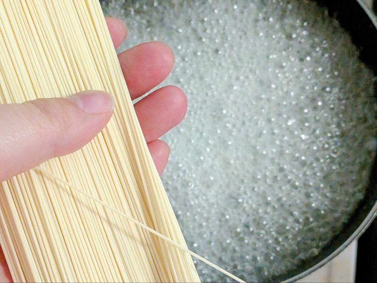 納豆ぶっかけそうめん