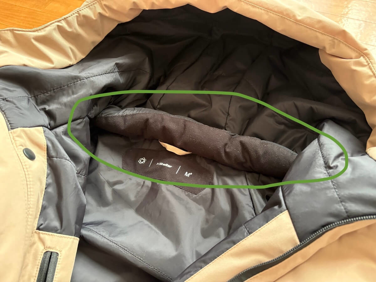 エックスシェルター(R)断熱α防水防寒ジャケット