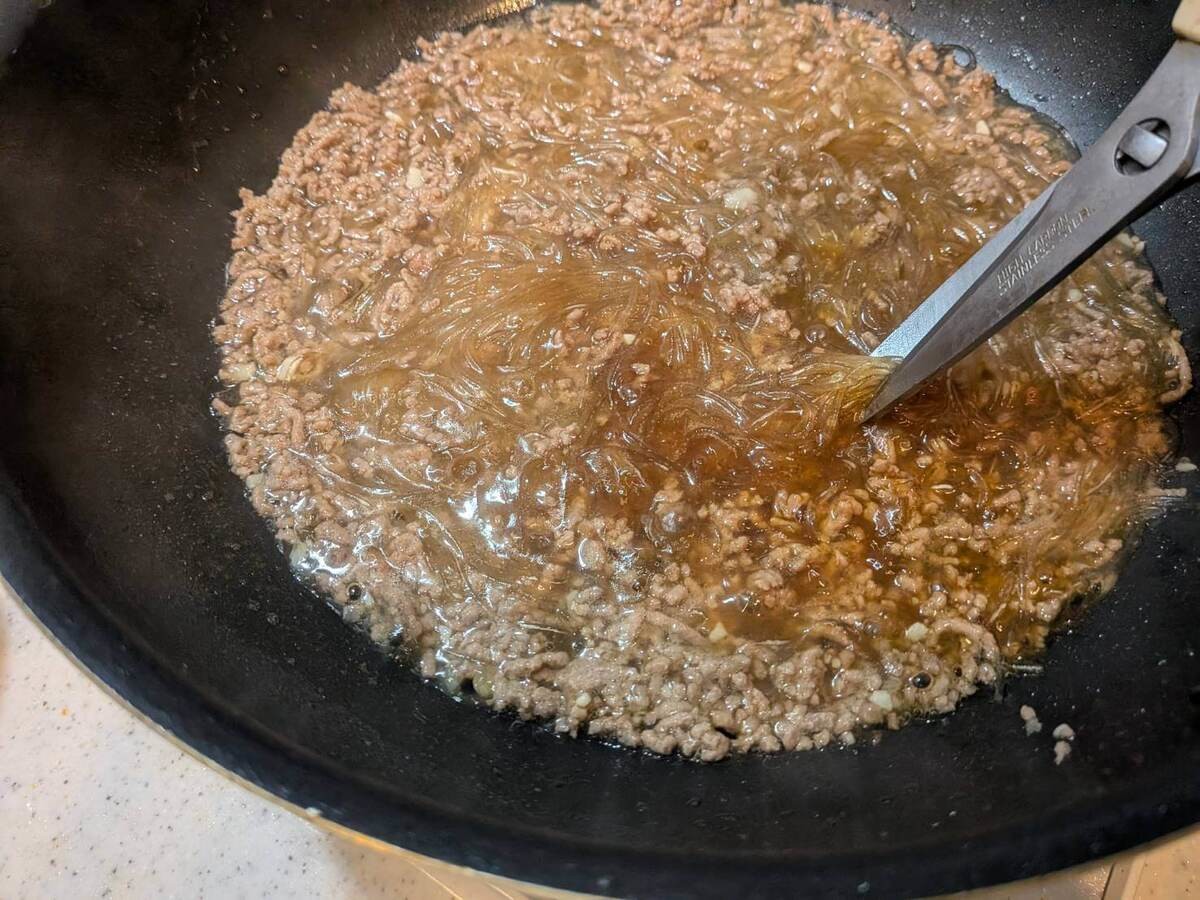ピリ辛麻婆春雨