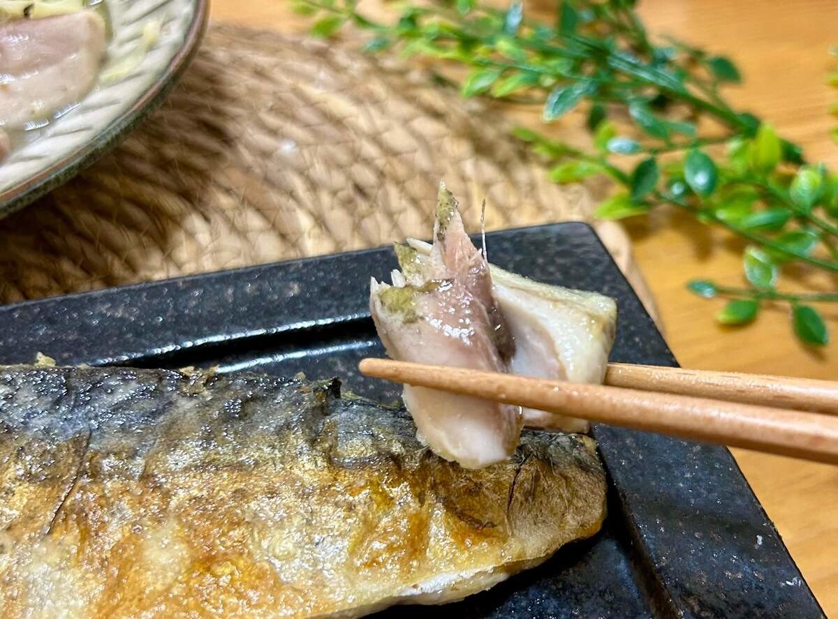 サバ塩焼き