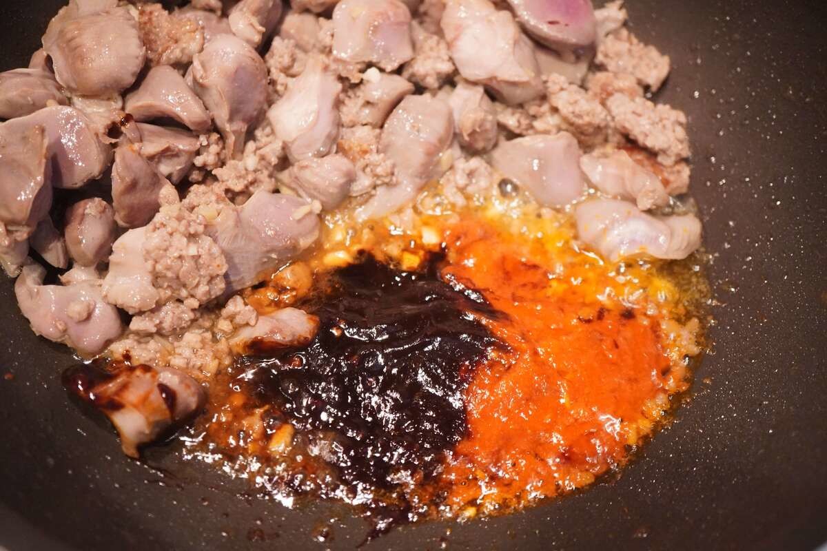 タサン志麻さん「砂肝の麻婆豆腐」のレシピ