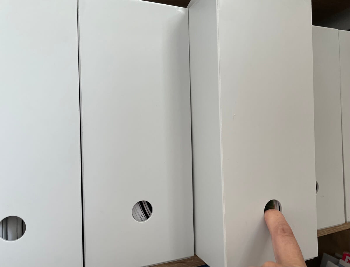 無印良品のおしゃれなリビング収納