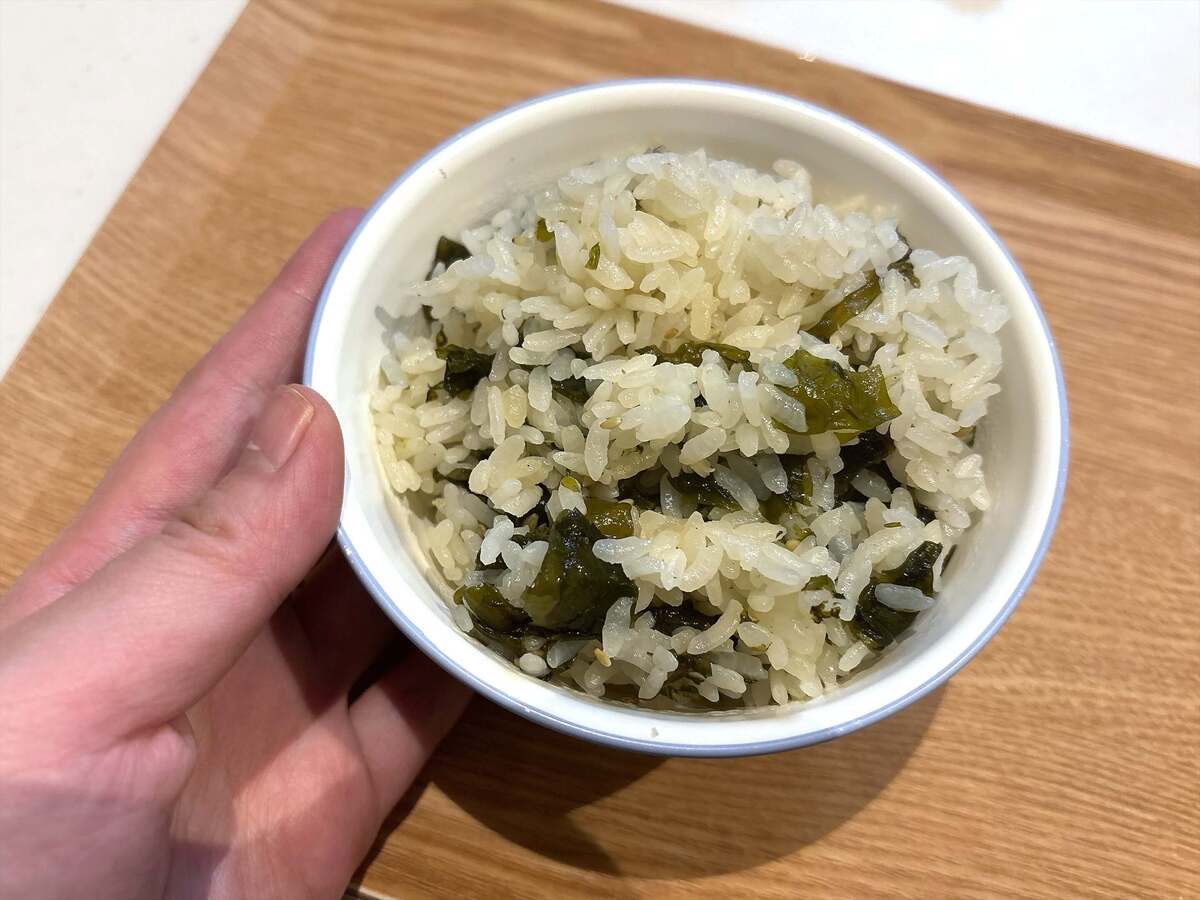 「わかめごはん」レシピ