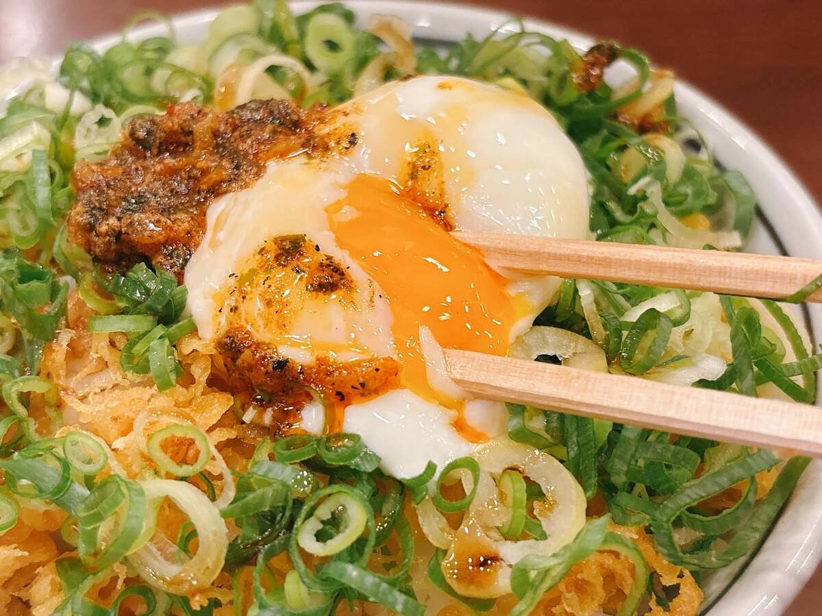 【丸亀製麺】天かす丼